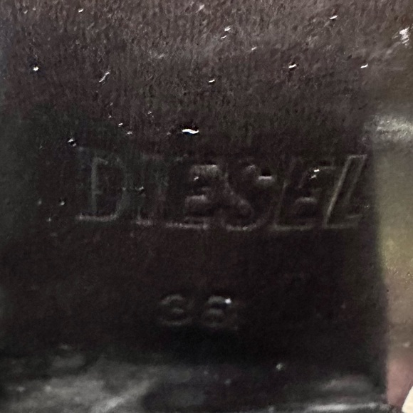 EUC Diesel Miskells “Covent” Tall Ankle Boot w/ Straps and Buckle. Size 38/7.5* - Picture 15 of 15